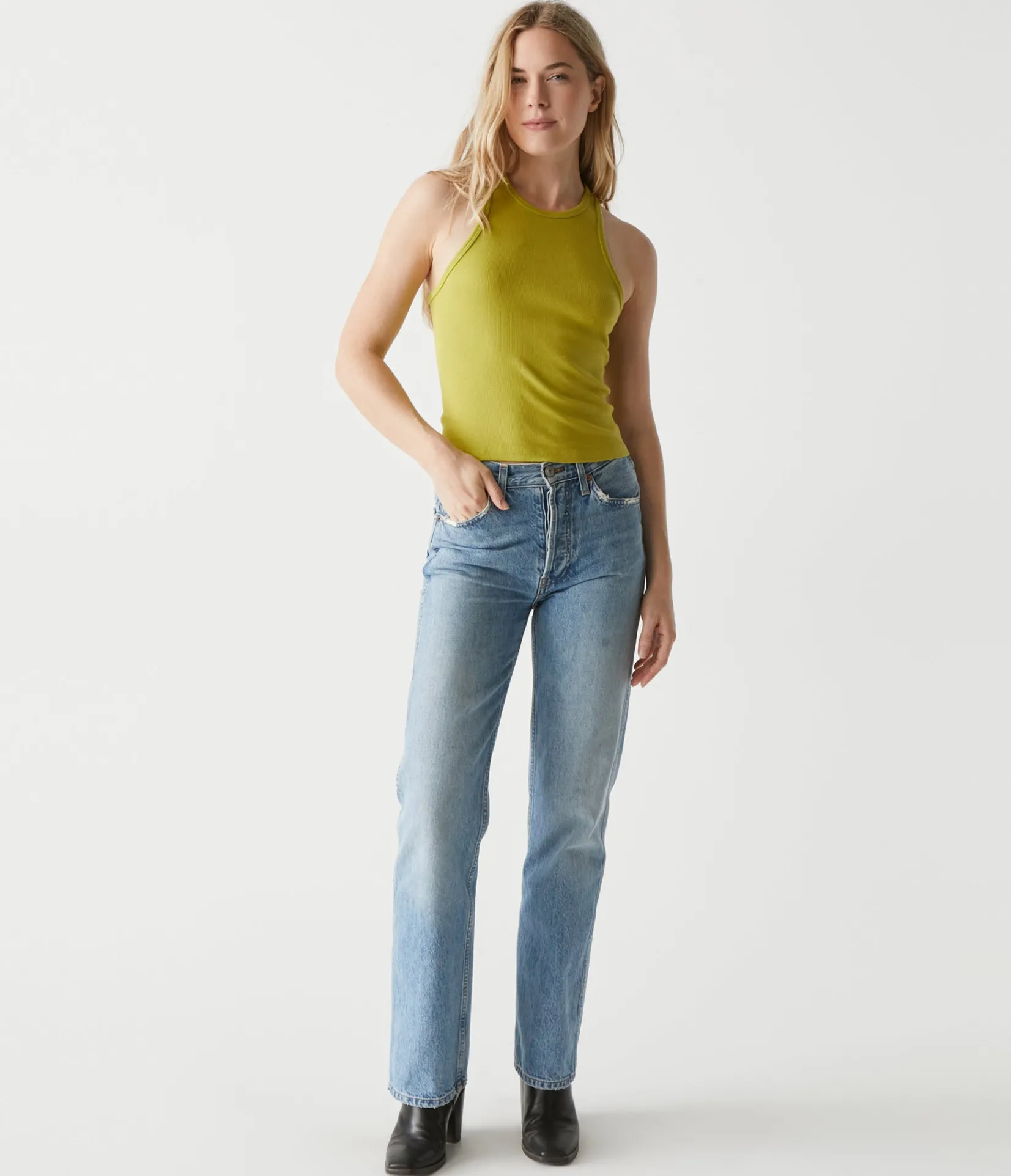 pina_ribbed_halter_tank_22.webp Michael Stars Pina Ribbed Halter Tank- Tank Tops | Ultra Rib T-Shirts
