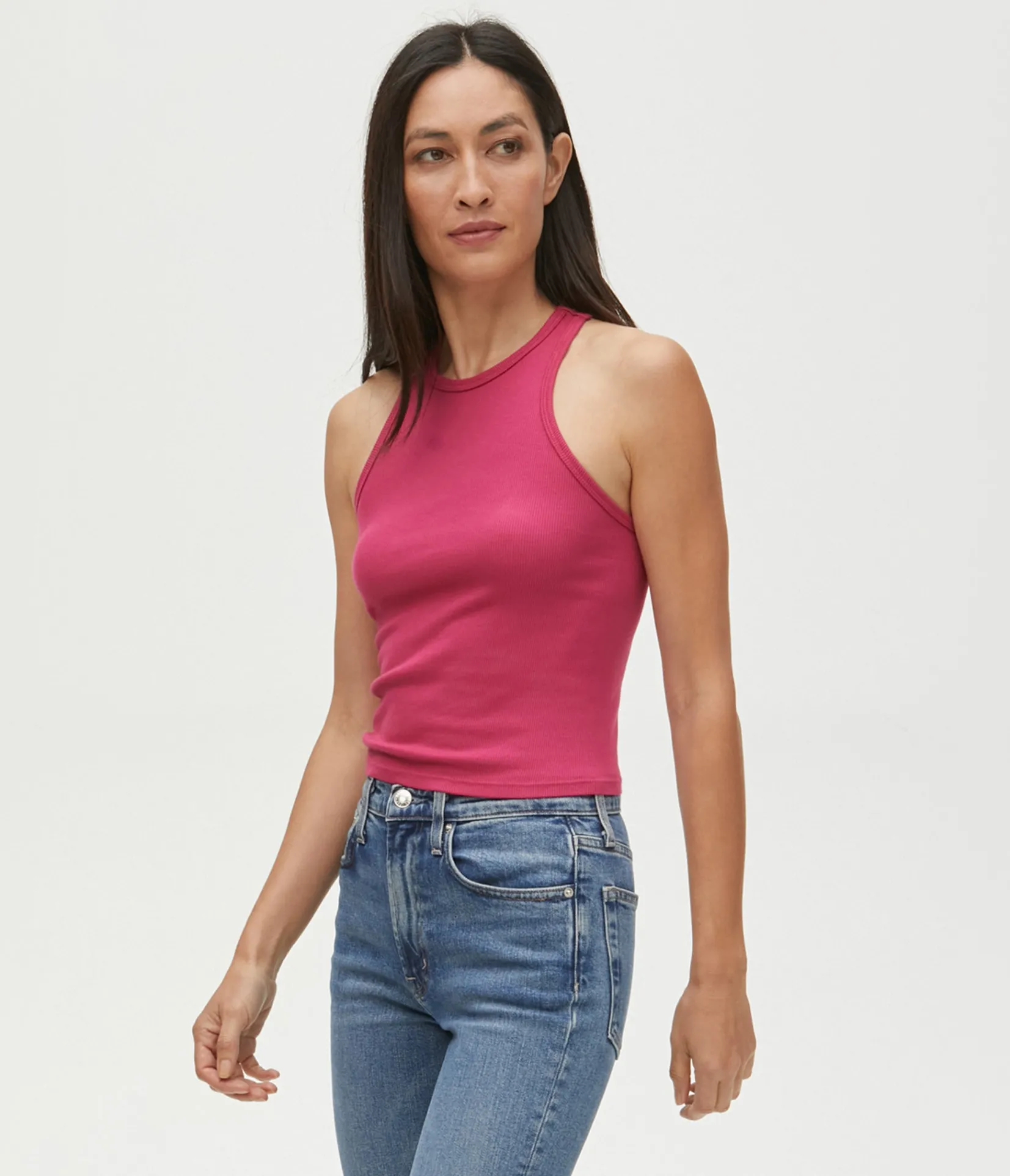 pina_ribbed_halter_tank_36.webp Michael Stars Pina Ribbed Halter Tank- Tank Tops | Ultra Rib T-Shirts
