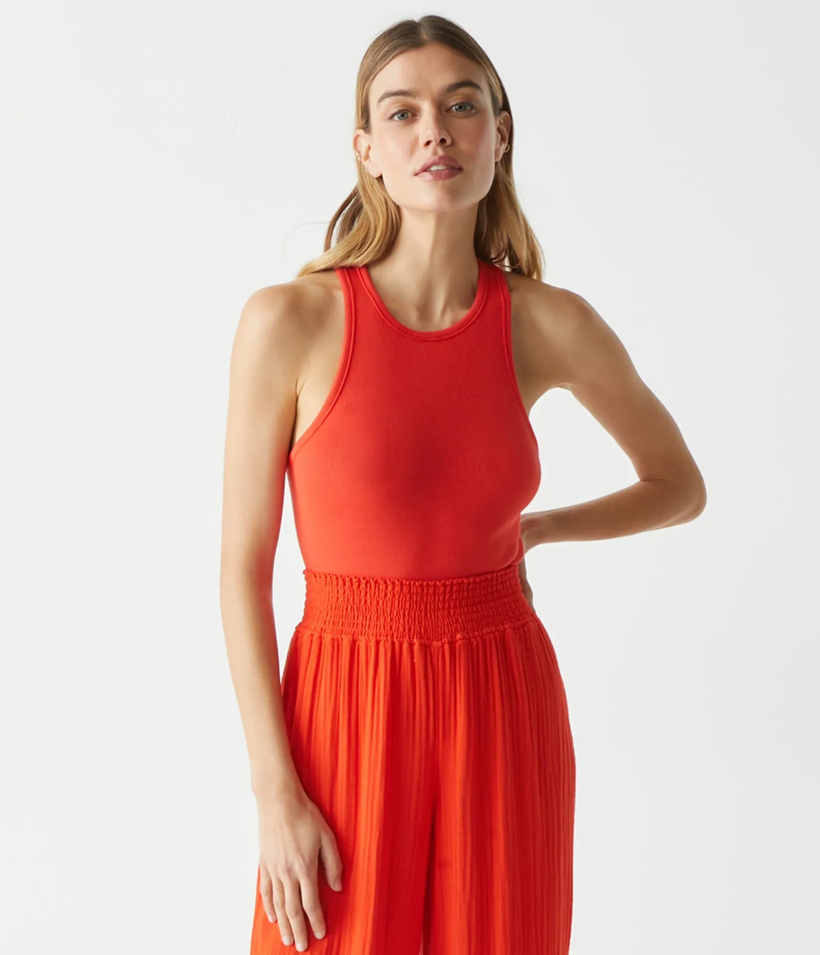 pina_ribbed_halter_tank_39.webp Michael Stars Pina Ribbed Halter Tank- Tank Tops | Ultra Rib T-Shirts