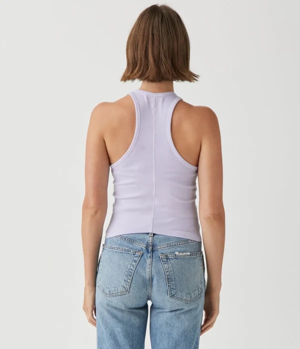 Michael Stars Pina Ribbed Halter Tank- Tank Tops | Ultra Rib T-Shirts
