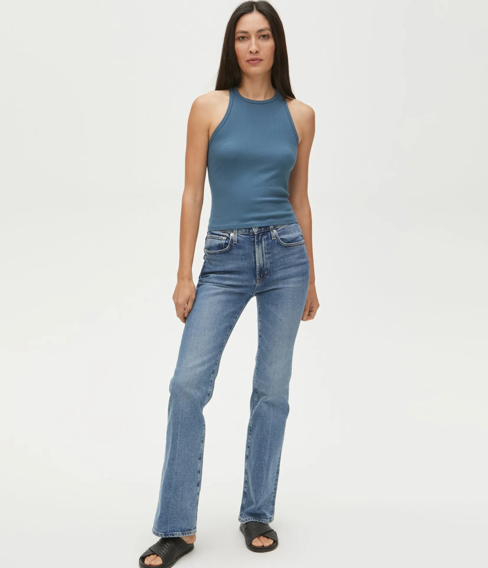 pina_ribbed_halter_tank_48.webp Michael Stars Pina Ribbed Halter Tank- Tank Tops | Ultra Rib T-Shirts