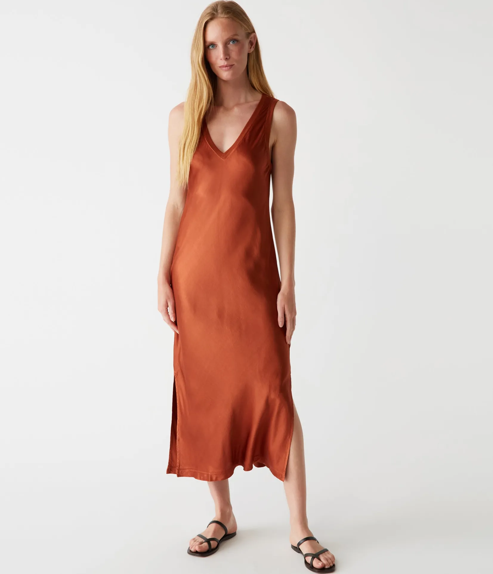 randi_satin_midi_dress_20.webp Michael Stars Randi Satin Midi Dress- Dresses | Midi Dresses