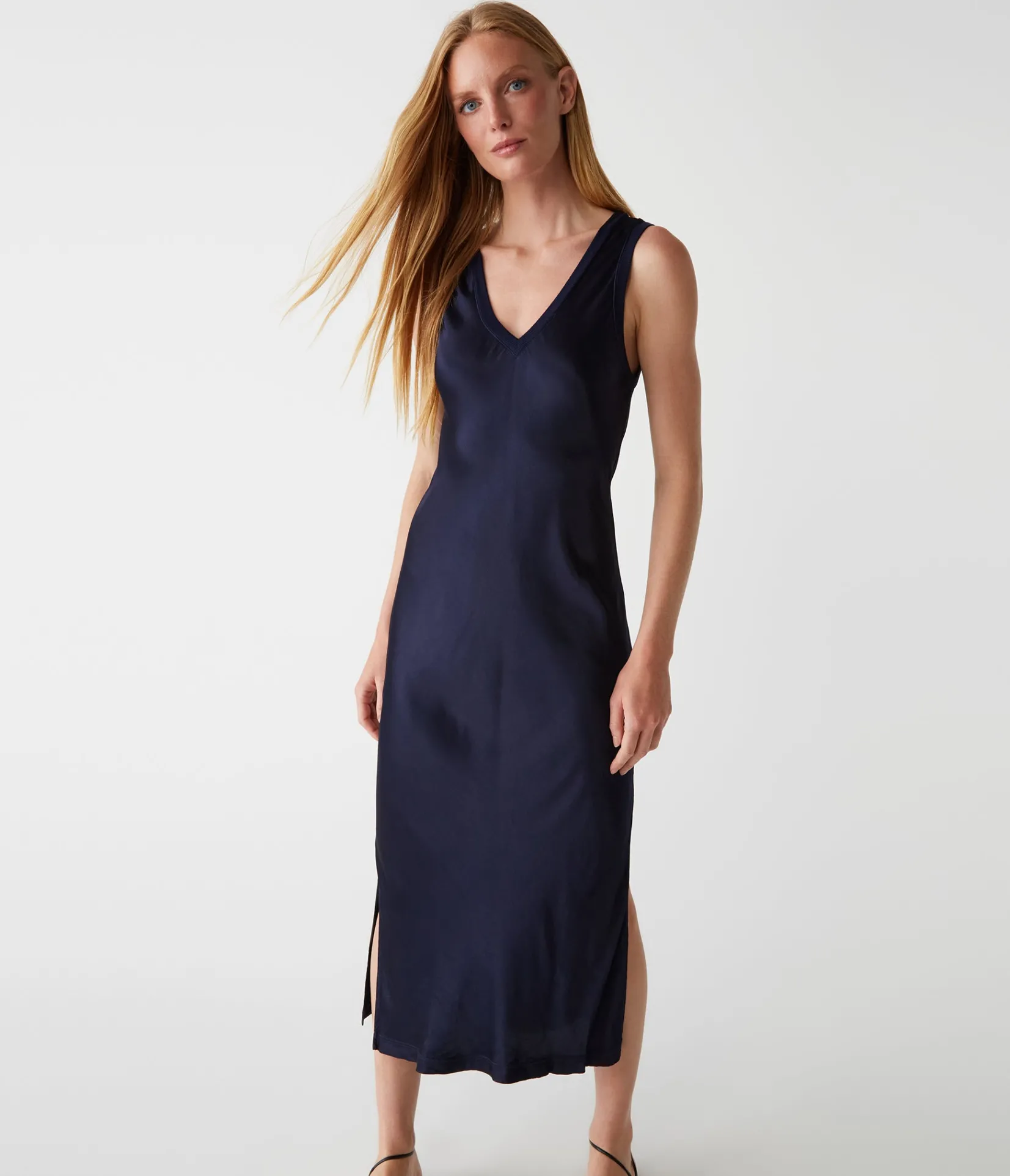 randi_satin_midi_dress_39.webp Michael Stars Randi Satin Midi Dress- Dresses | Midi Dresses
