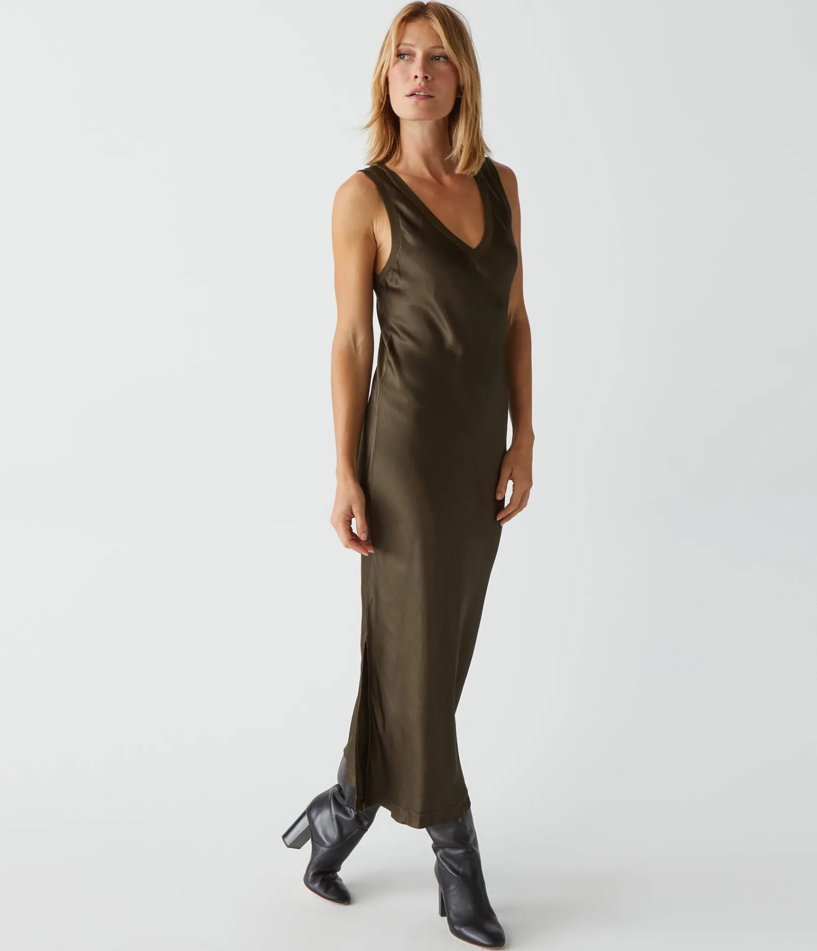 randi_satin_midi_dress_8.webp Michael Stars Randi Satin Midi Dress- Dresses | Midi Dresses