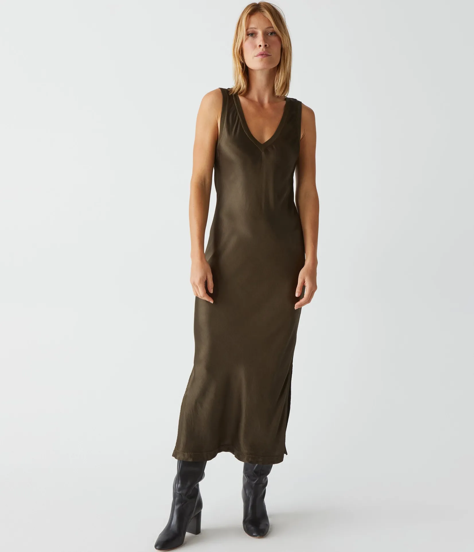 randi_satin_midi_dress_9.webp Michael Stars Randi Satin Midi Dress- Dresses | Midi Dresses