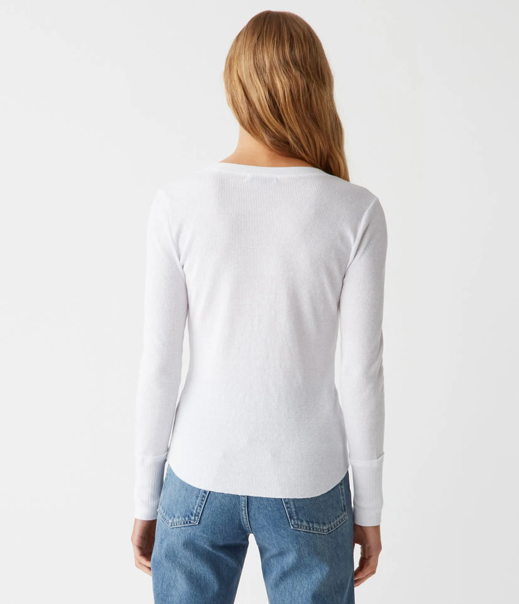 regan_thermal_henley_tee_16.webp Michael Stars Regan Thermal Henley Tee- T-Shirts | Loungewear