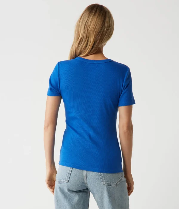 Michael Stars Rico Crew Neck Tee- T-Shirts | Ultra Rib T-Shirts