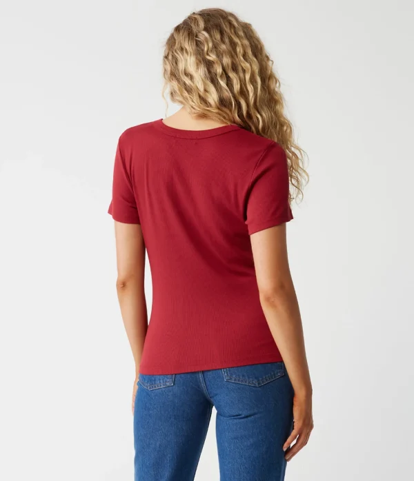 Michael Stars Rico Crew Neck Tee- T-Shirts | Ultra Rib T-Shirts