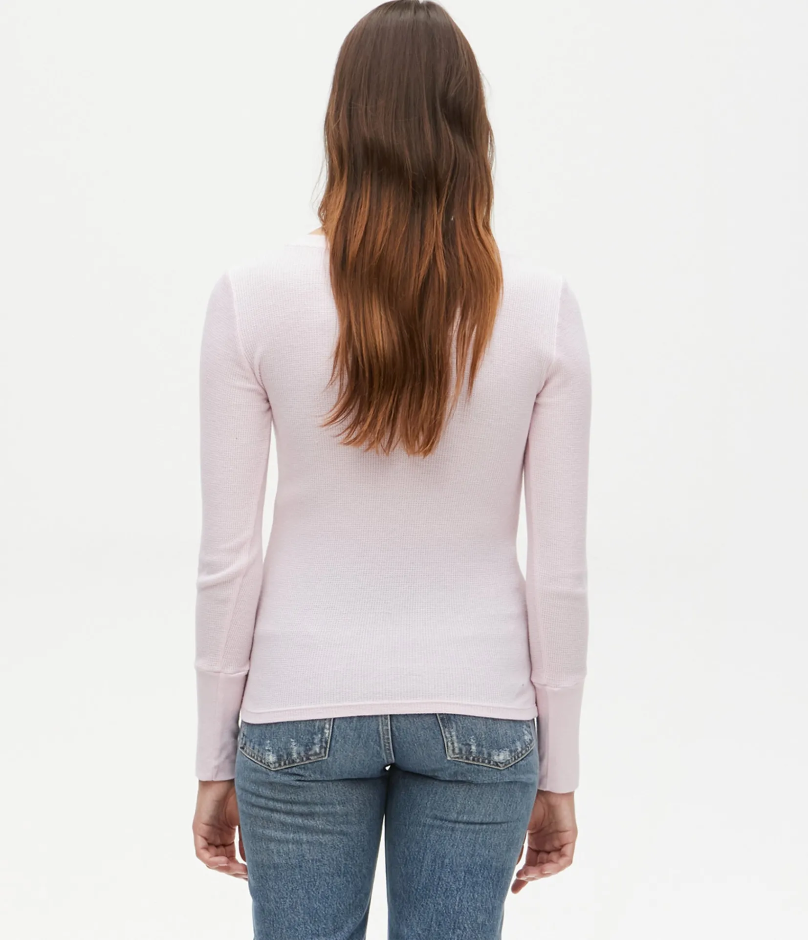 romeo_thermal_vneck_tee_37.webp Michael Stars Romeo Thermal V-Neck Tee- T-Shirts | Loungewear