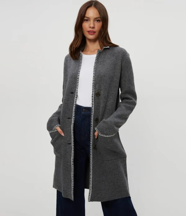 Michael Stars Rumi Coatigan- Blazers, Jackets & Outerwear | Sweaters & Cardigans
