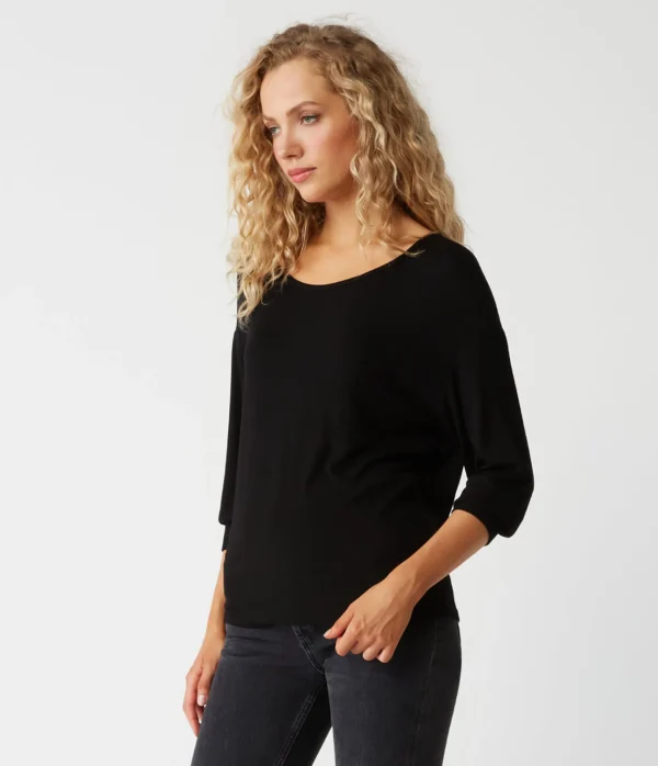Michael Stars Russo Relaxed Fit Top- T-Shirts