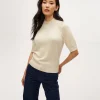 Michael Stars Sabel Metallic Sweater- Sweaters & Cardigans