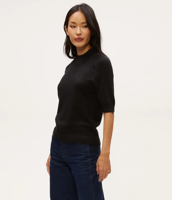 Michael Stars Sabel Metallic Sweater- Sweaters & Cardigans