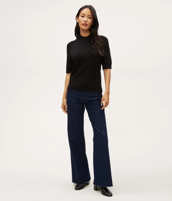 Michael Stars Sabel Metallic Sweater- Sweaters & Cardigans