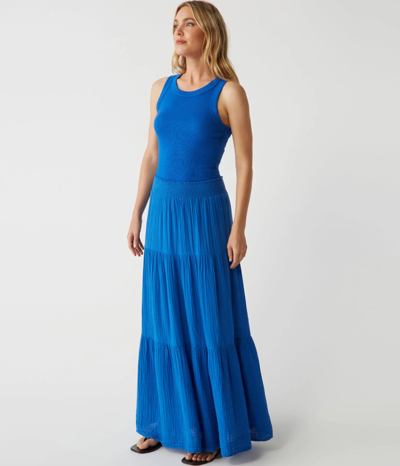 sandy_gauze_skirt_10.webp Michael Stars Sandy Gauze Skirt- Dresses | Pants, Shorts & Skirts