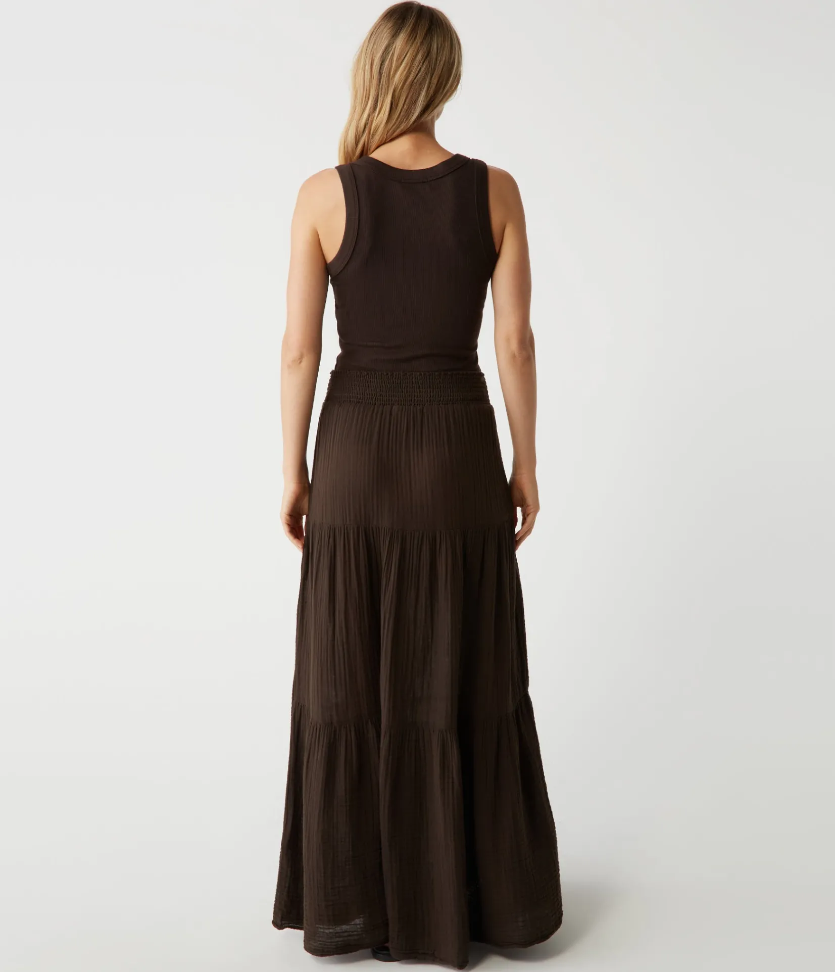 sandy_gauze_skirt_15.webp Michael Stars Sandy Gauze Skirt- Dresses | Pants, Shorts & Skirts