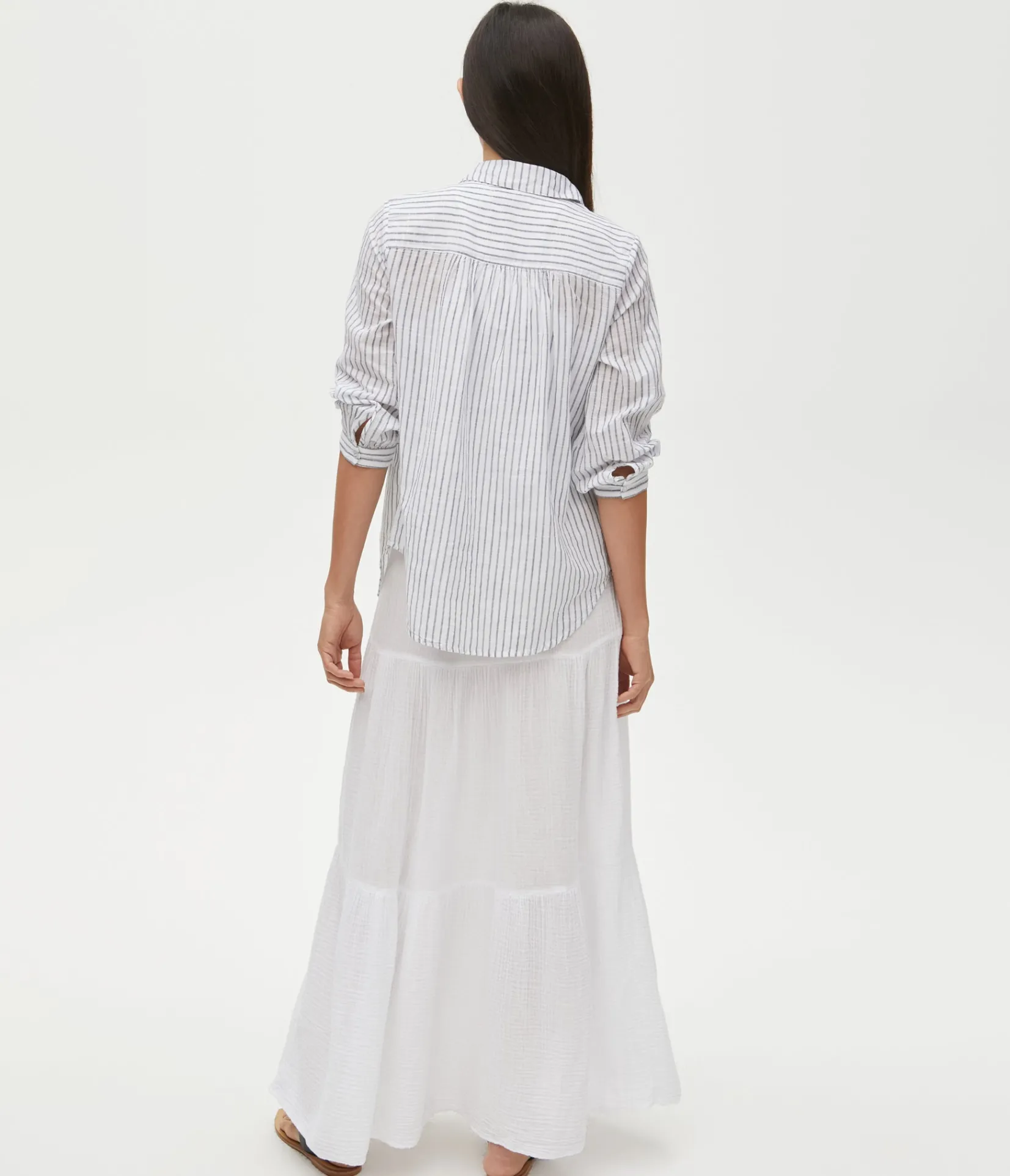 sandy_gauze_skirt_18.webp Michael Stars Sandy Gauze Skirt- Dresses | Pants, Shorts & Skirts