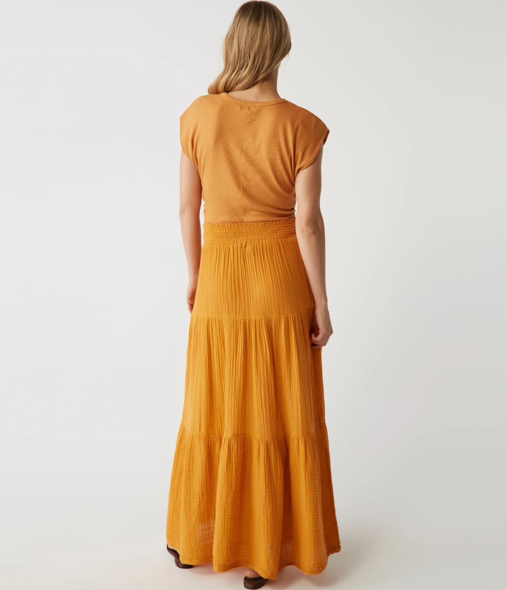 sandy_gauze_skirt_7.webp Michael Stars Sandy Gauze Skirt- Dresses | Pants, Shorts & Skirts
