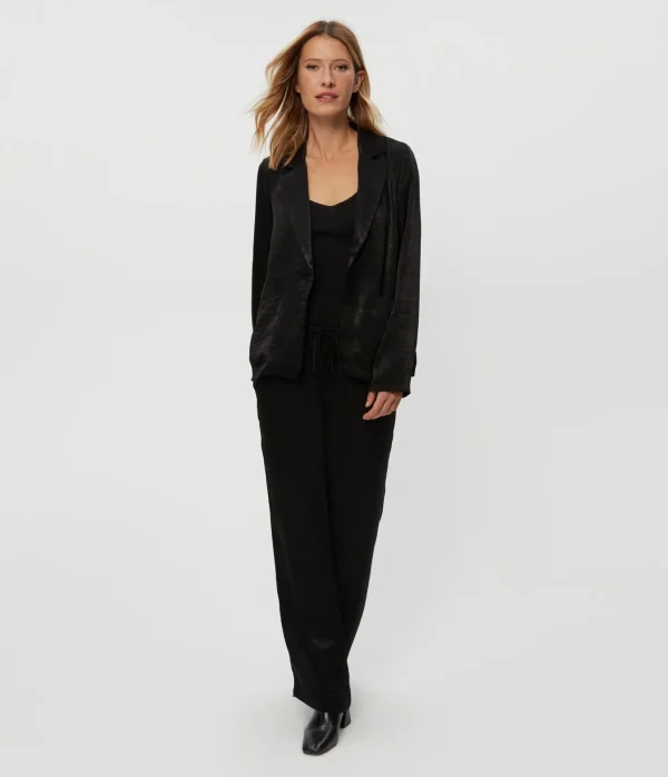Michael Stars Sanji Hammered Satin Drawstring Pant- Pants, Shorts & Skirts