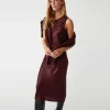 Michael Stars Seema Hammered Satin Midi Dress- Dresses | Midi Dresses