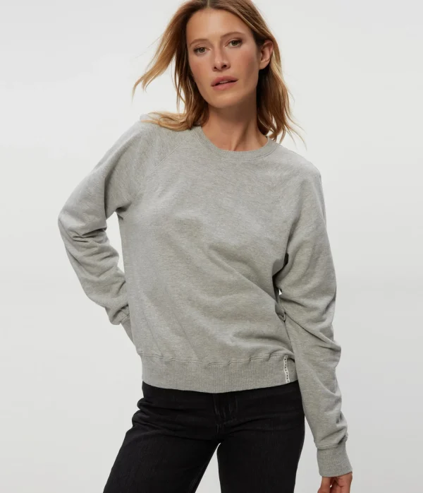 Michael Stars Shayla Raglan Sweatshirt- Loungewear