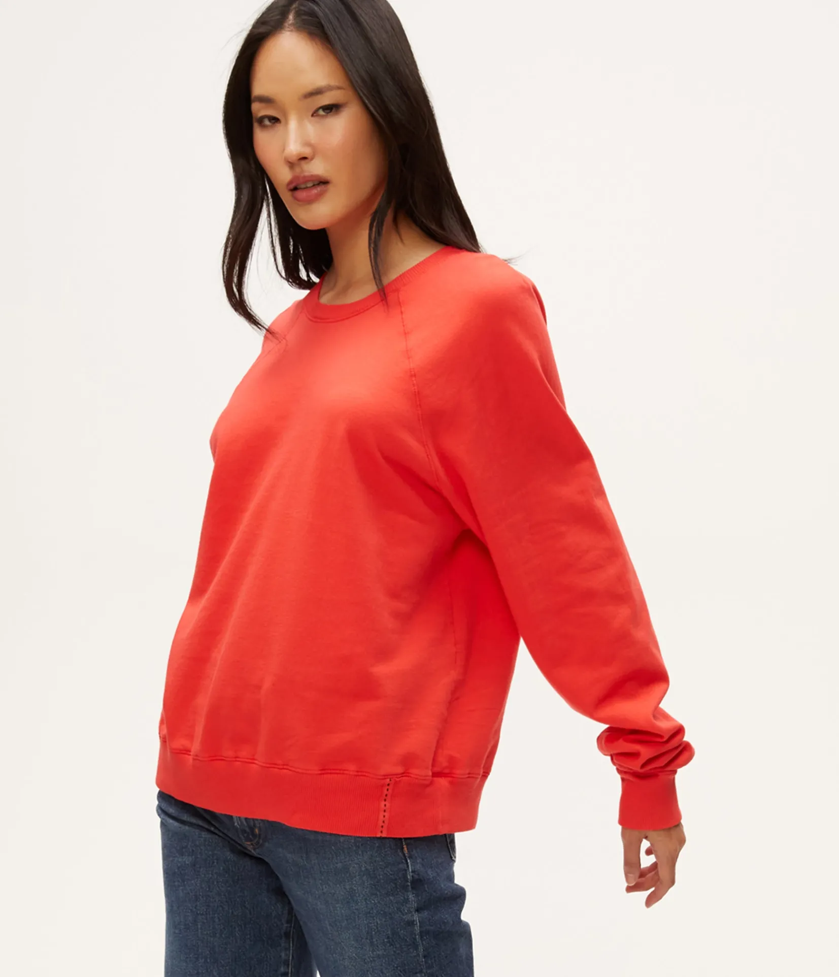 shayla_raglan_sweatshirt_10.webp Michael Stars Shayla Raglan Sweatshirt- Loungewear