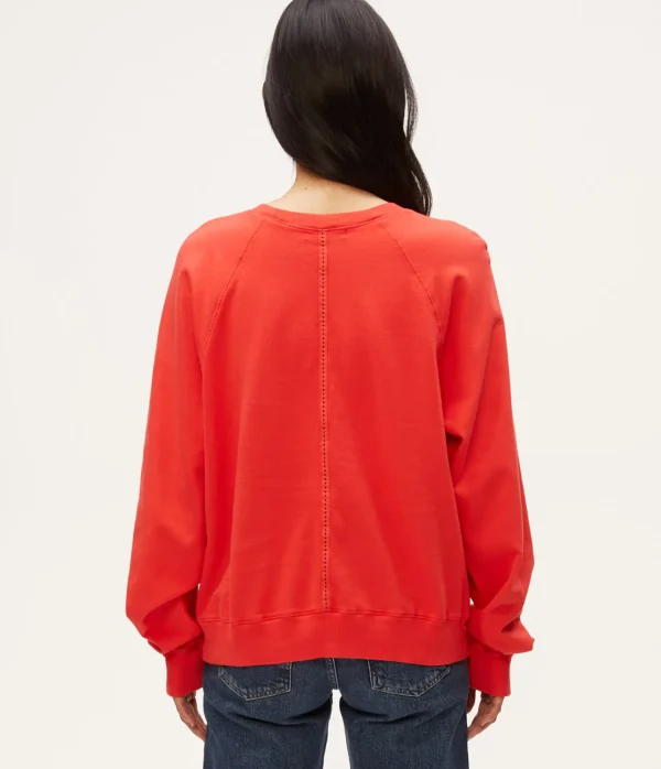 Michael Stars Shayla Raglan Sweatshirt- Loungewear