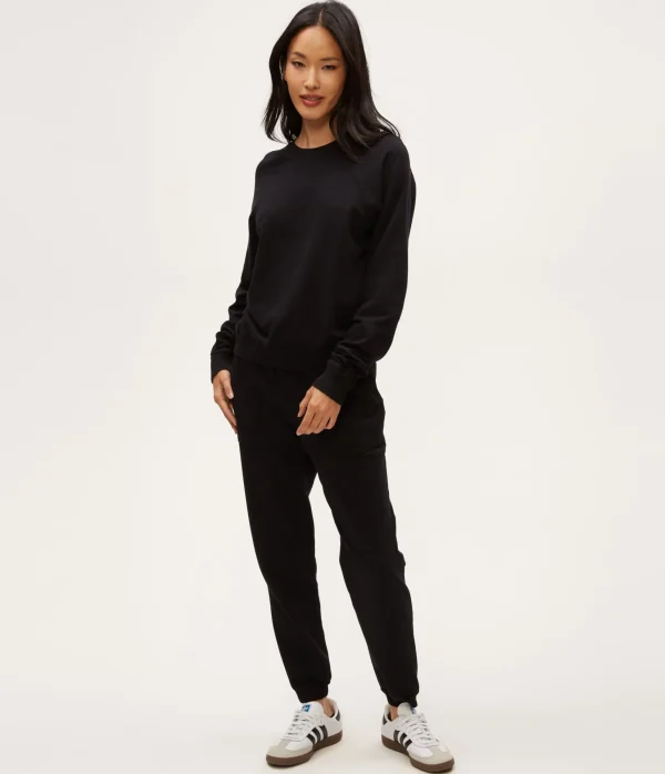 Michael Stars Shayla Raglan Sweatshirt- Loungewear