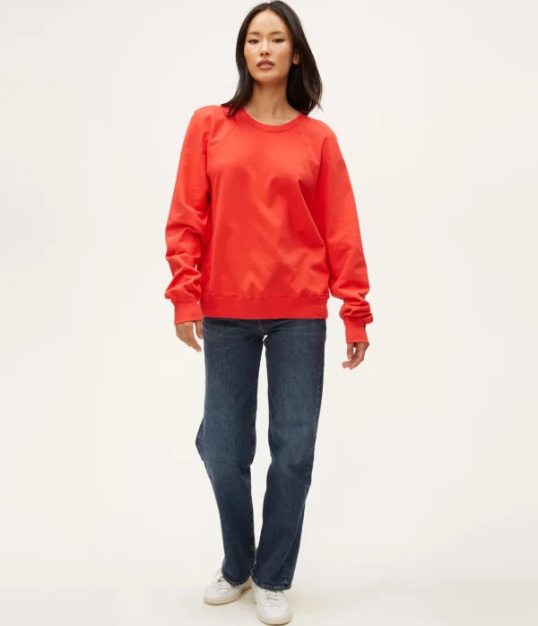 Michael Stars Shayla Raglan Sweatshirt- Loungewear