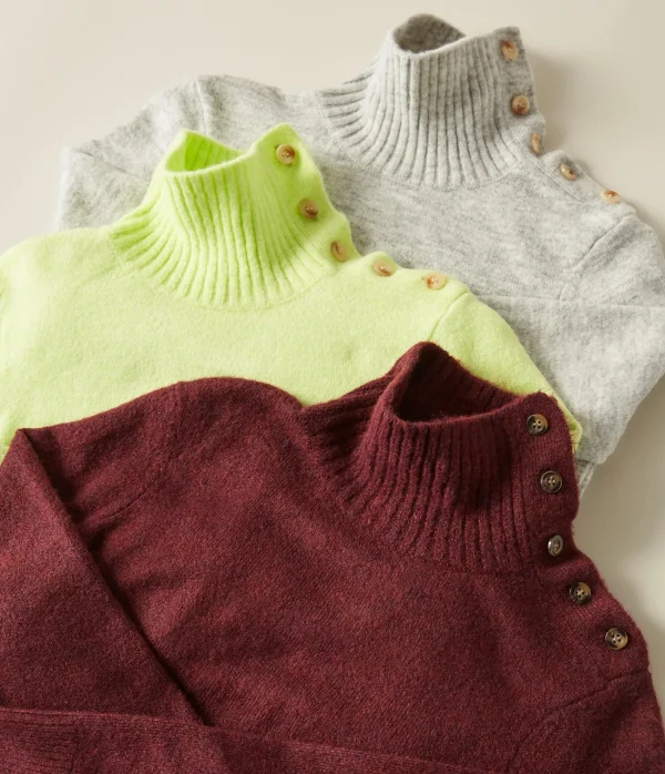 Michael Stars Sienna Turtleneck Sweater- Sweaters & Cardigans
