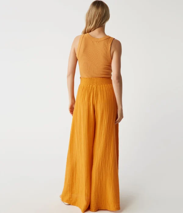 Michael Stars Simba Smocked Waist Pant- Pants, Shorts & Skirts