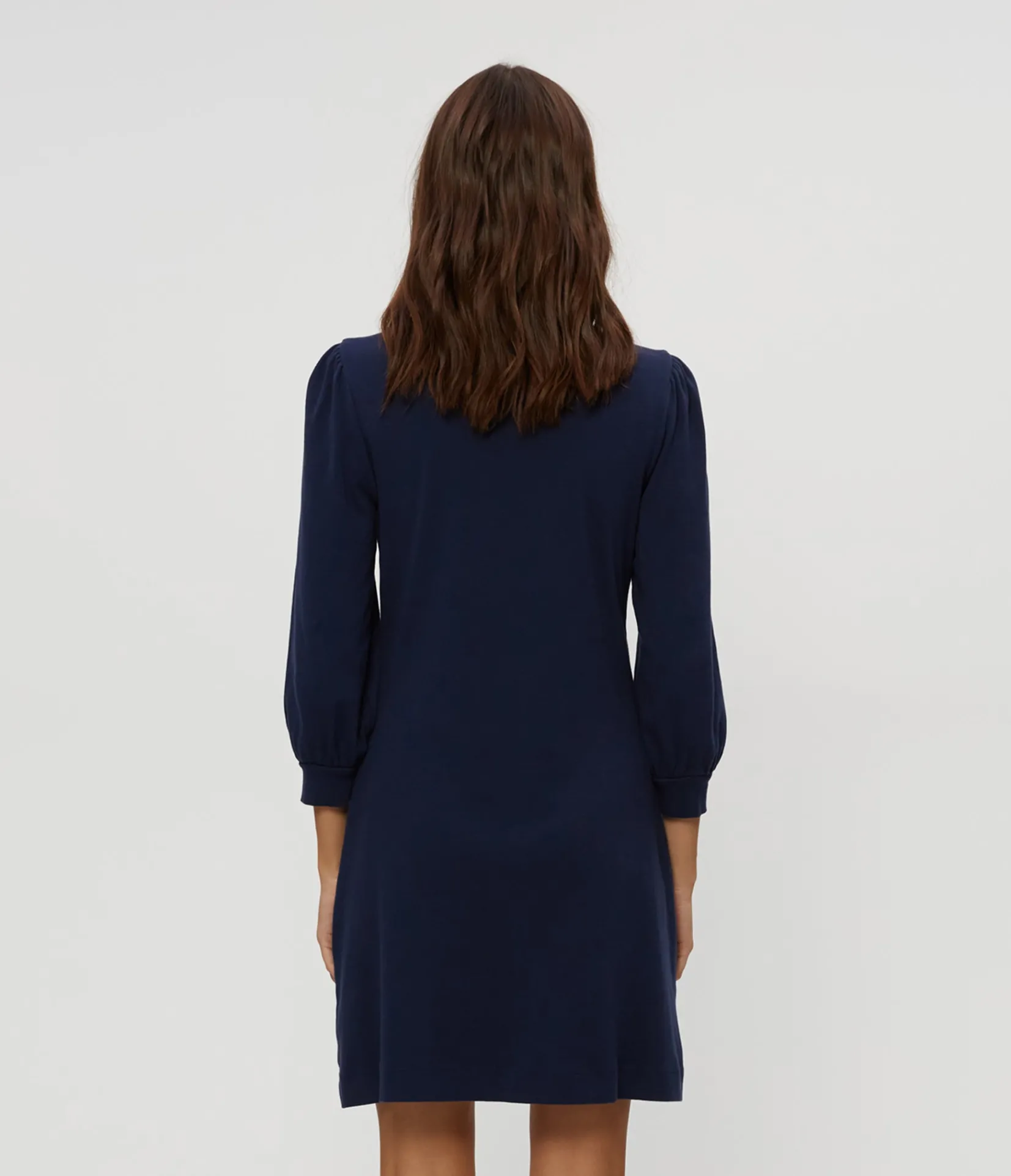 sinclair_puff_sleeve_tee_dress_3.webp Michael Stars Sinclair Puff Sleeve Tee Dress- Dresses | Mini Dresses
