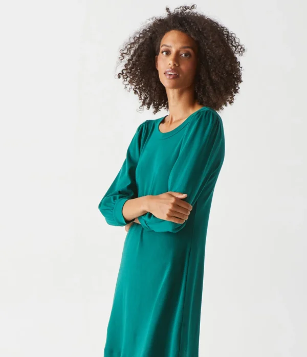 Michael Stars Sinclair Puff Sleeve Tee Dress- Dresses | Mini Dresses