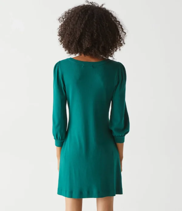 Michael Stars Sinclair Puff Sleeve Tee Dress- Dresses | Mini Dresses