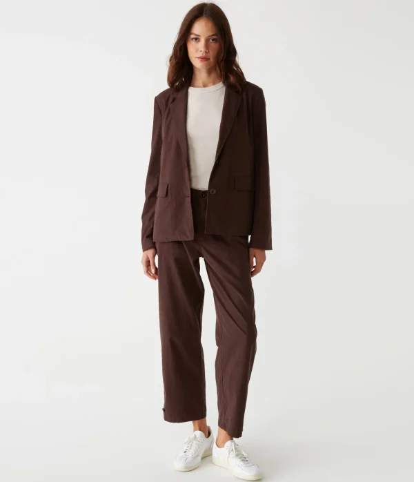 Michael Stars Smith Twill Blazer- Blazers, Jackets & Outerwear