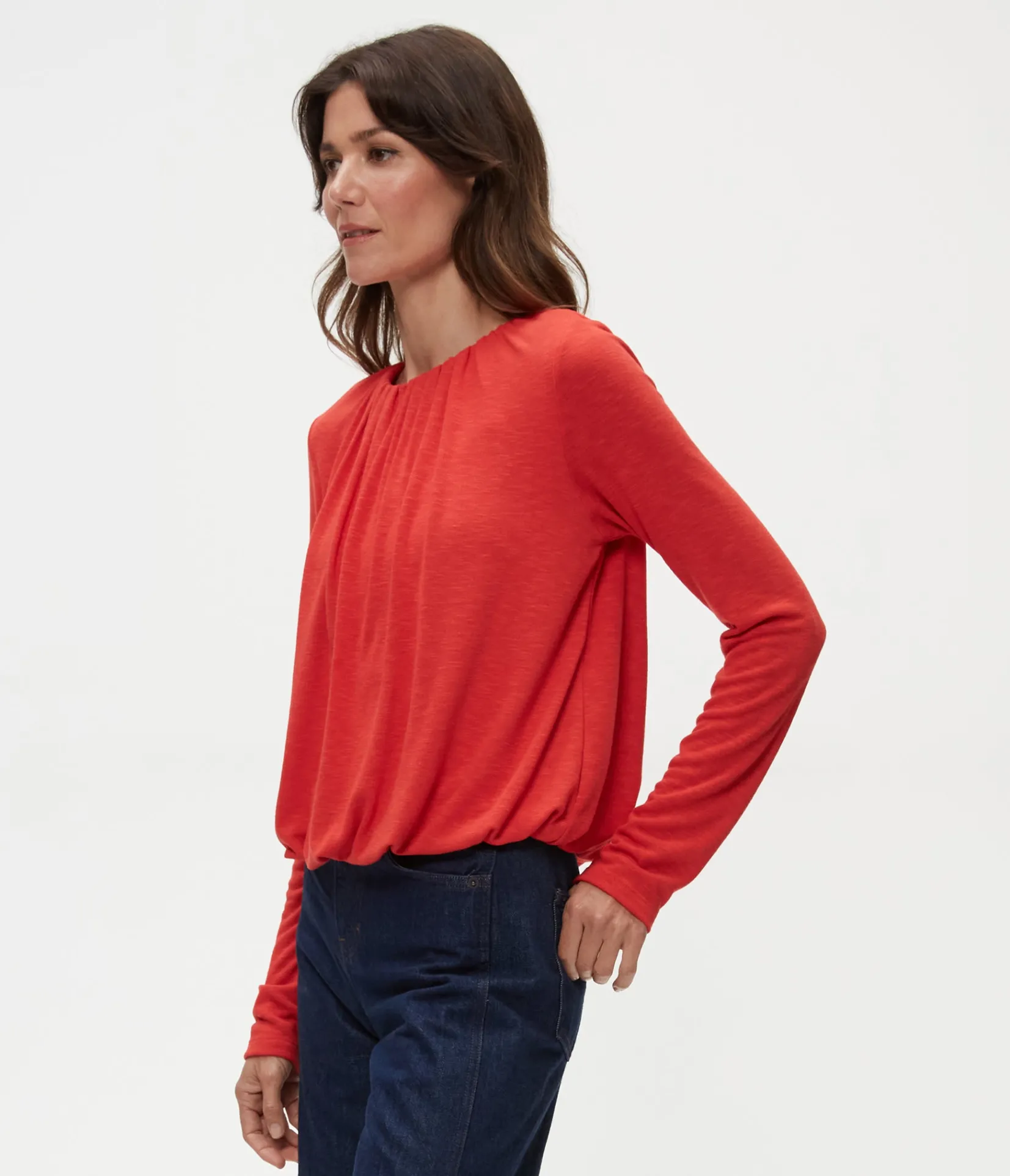 sona_bubble_top_11.webp Michael Stars Sona Bubble Top- Tops, Blouses & Shirts | T-Shirts