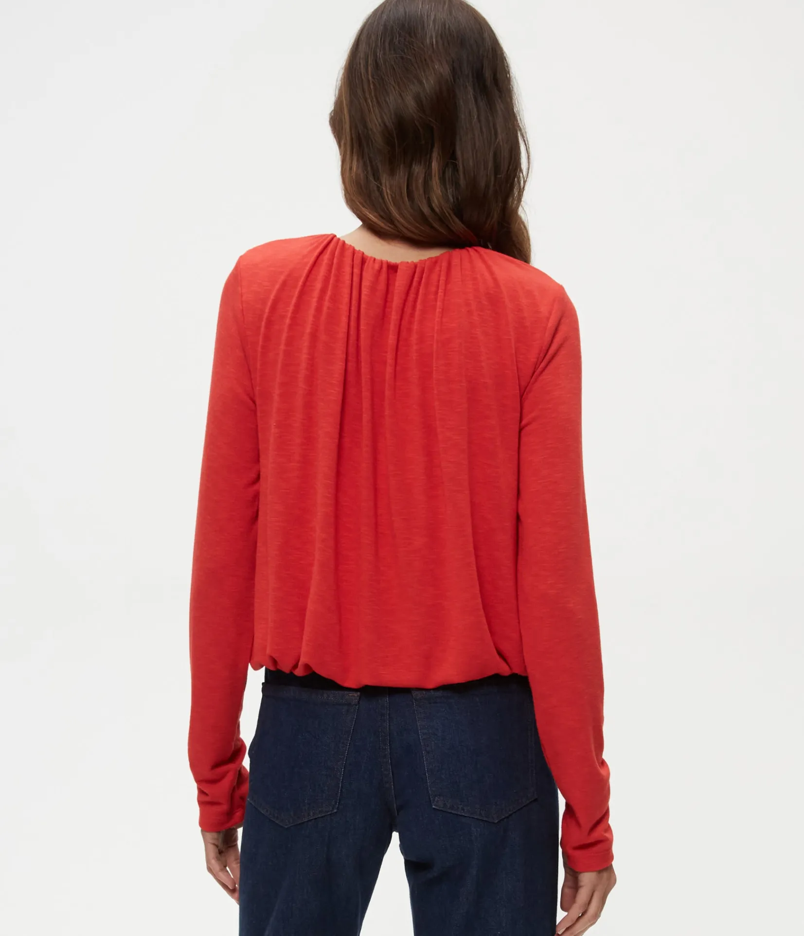sona_bubble_top_12.webp Michael Stars Sona Bubble Top- Tops, Blouses & Shirts | T-Shirts