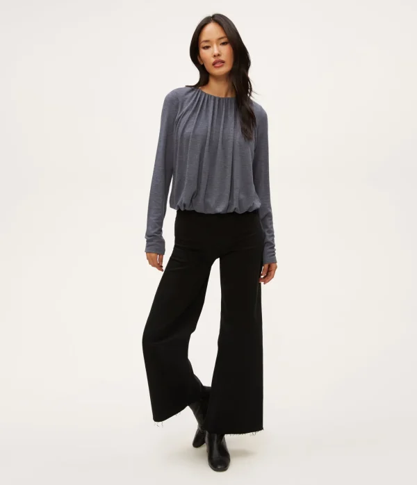 Michael Stars Sona Bubble Top- Tops, Blouses & Shirts | T-Shirts