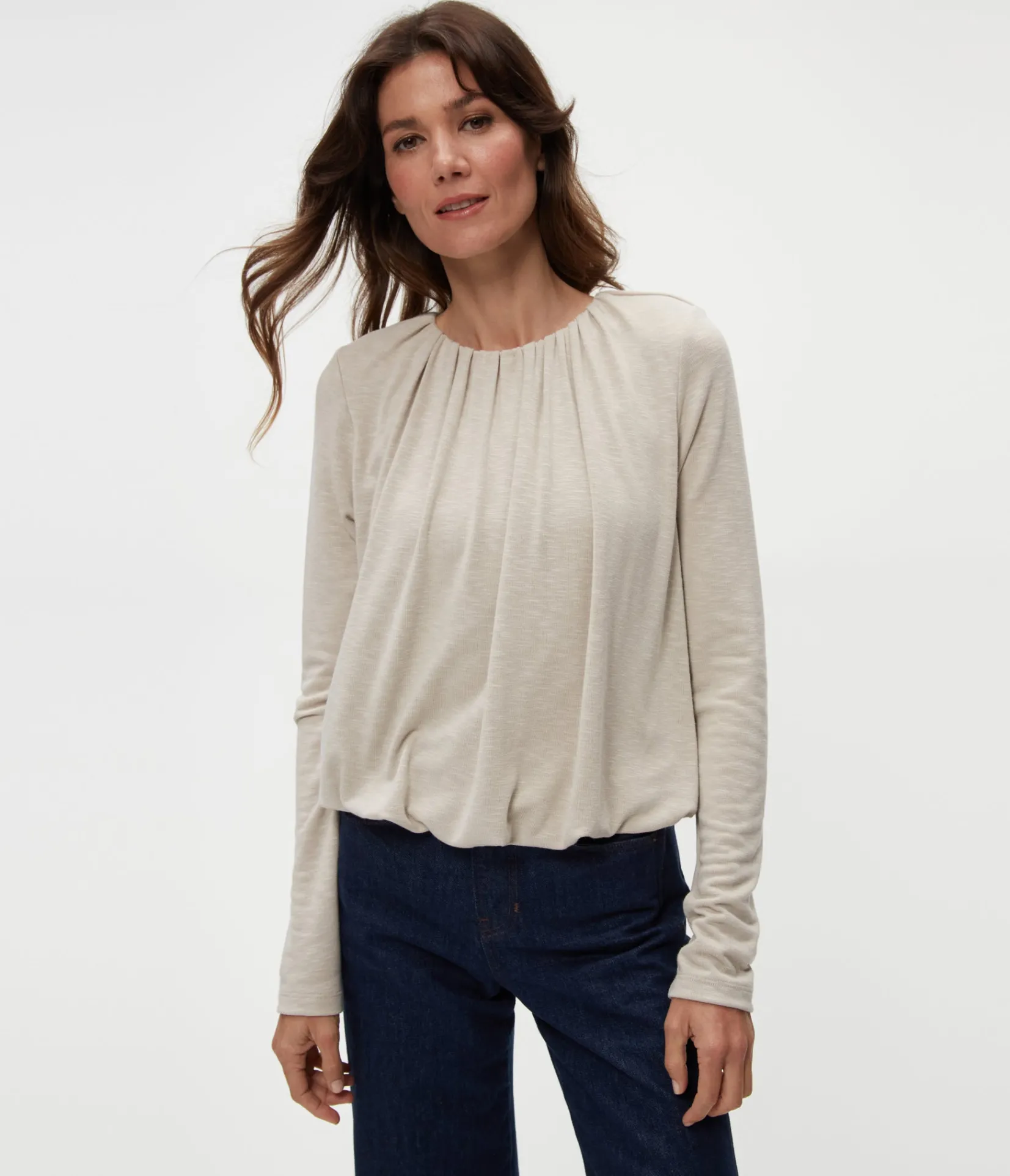 sona_bubble_top_17.webp Michael Stars Sona Bubble Top- Tops, Blouses & Shirts | T-Shirts