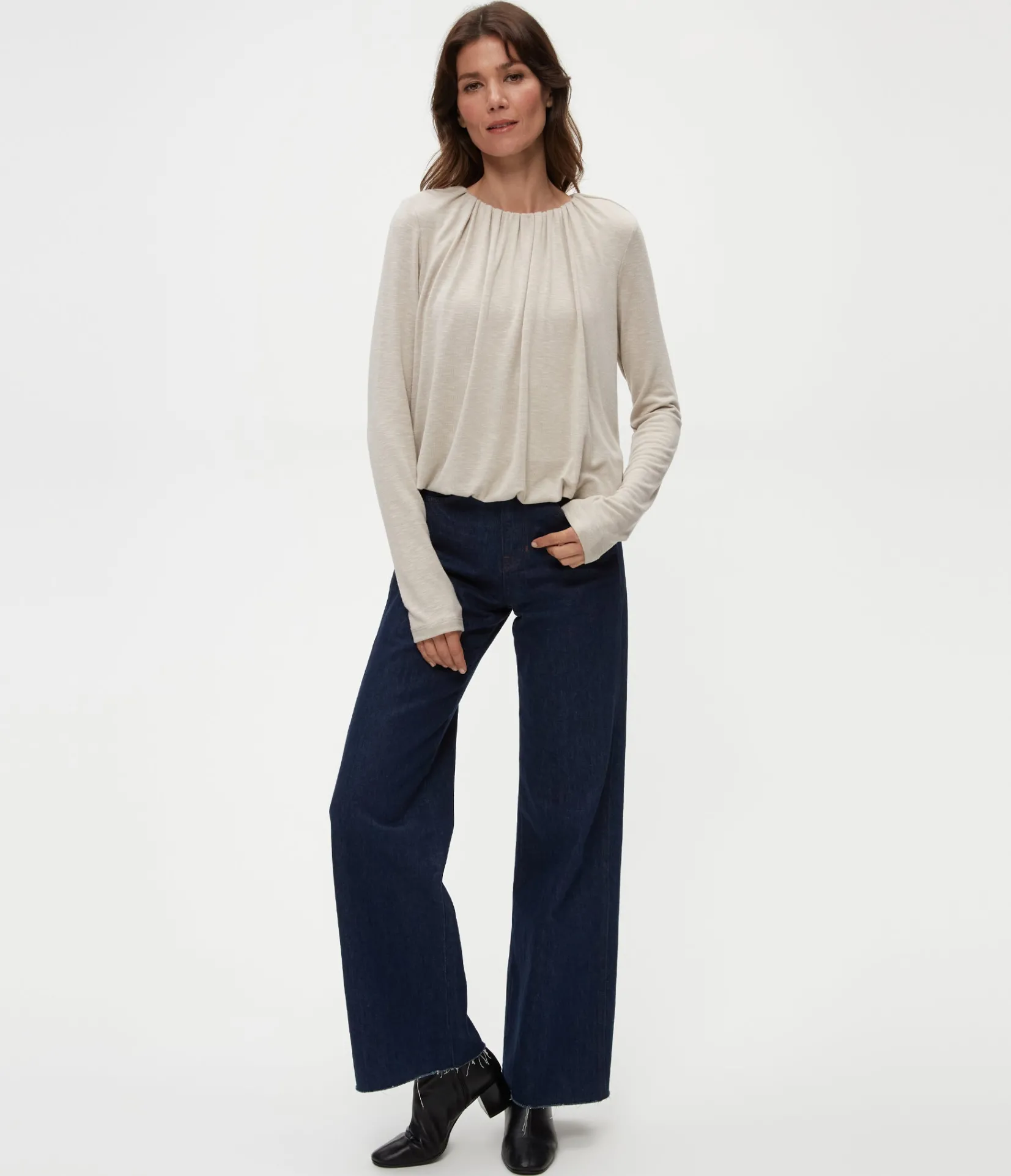 sona_bubble_top_18.webp Michael Stars Sona Bubble Top- Tops, Blouses & Shirts | T-Shirts