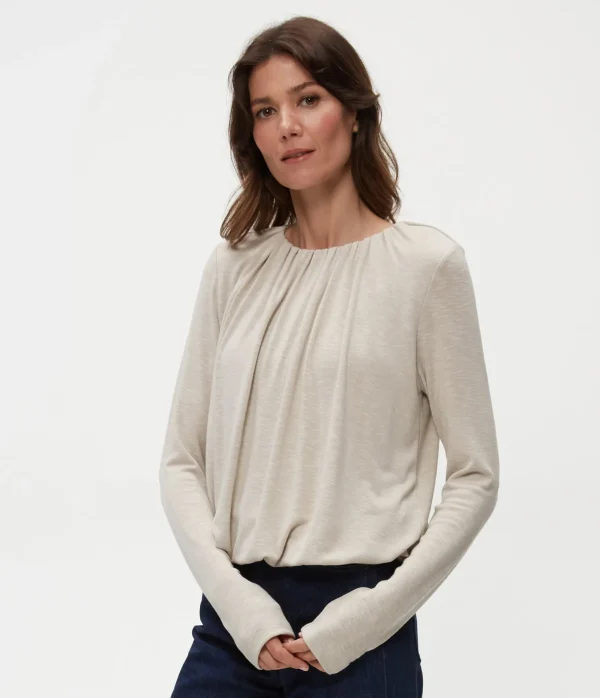 Michael Stars Sona Bubble Top- Tops, Blouses & Shirts | T-Shirts
