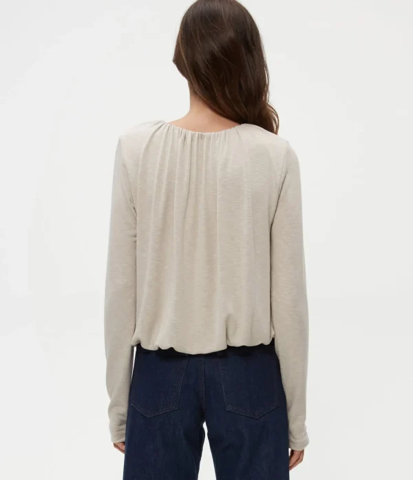 Michael Stars Sona Bubble Top- Tops, Blouses & Shirts | T-Shirts