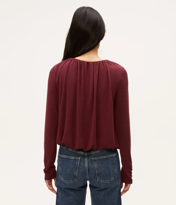 Michael Stars Sona Bubble Top- Tops, Blouses & Shirts | T-Shirts