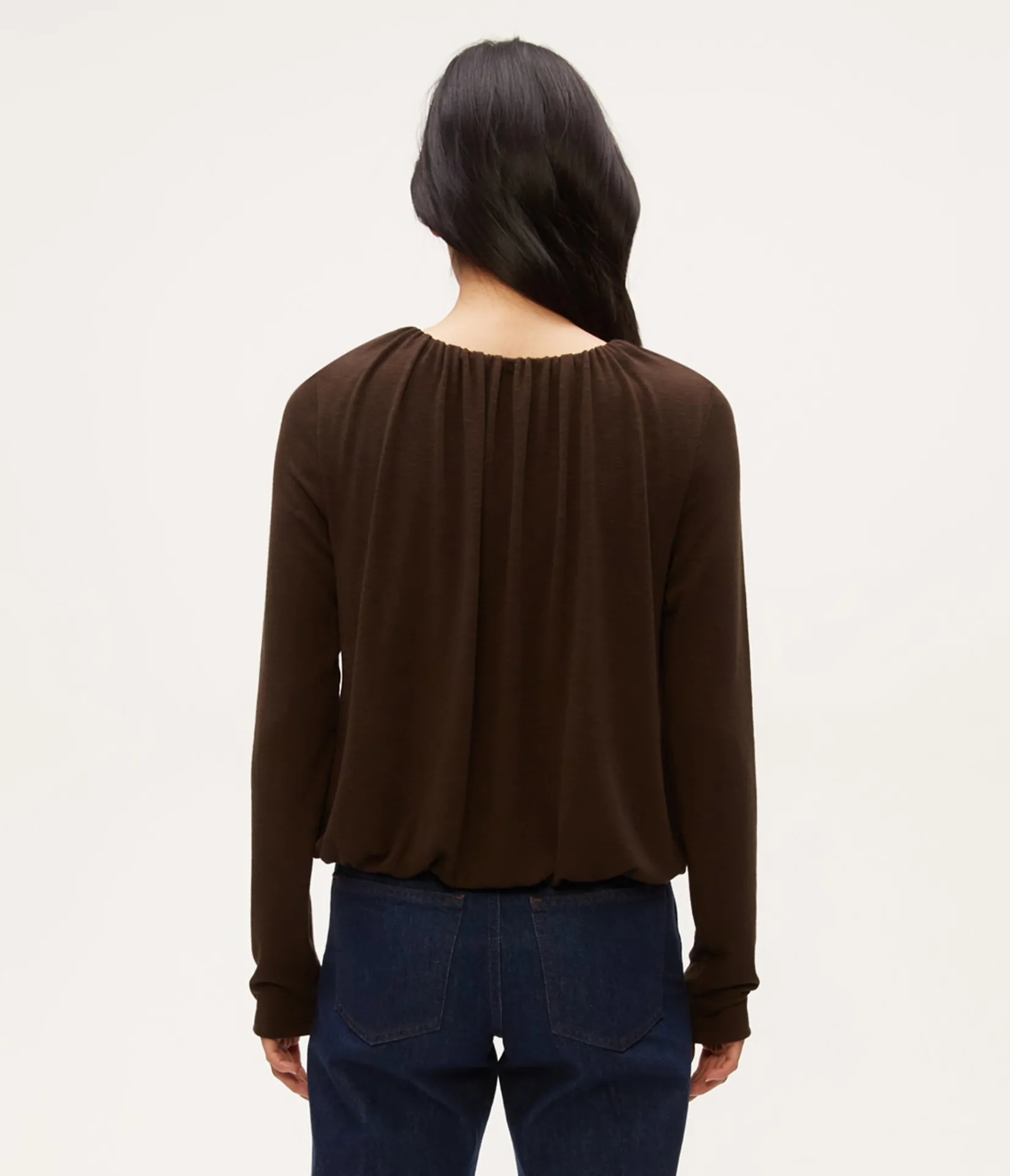 sona_bubble_top_3.webp Michael Stars Sona Bubble Top- Tops, Blouses & Shirts | T-Shirts