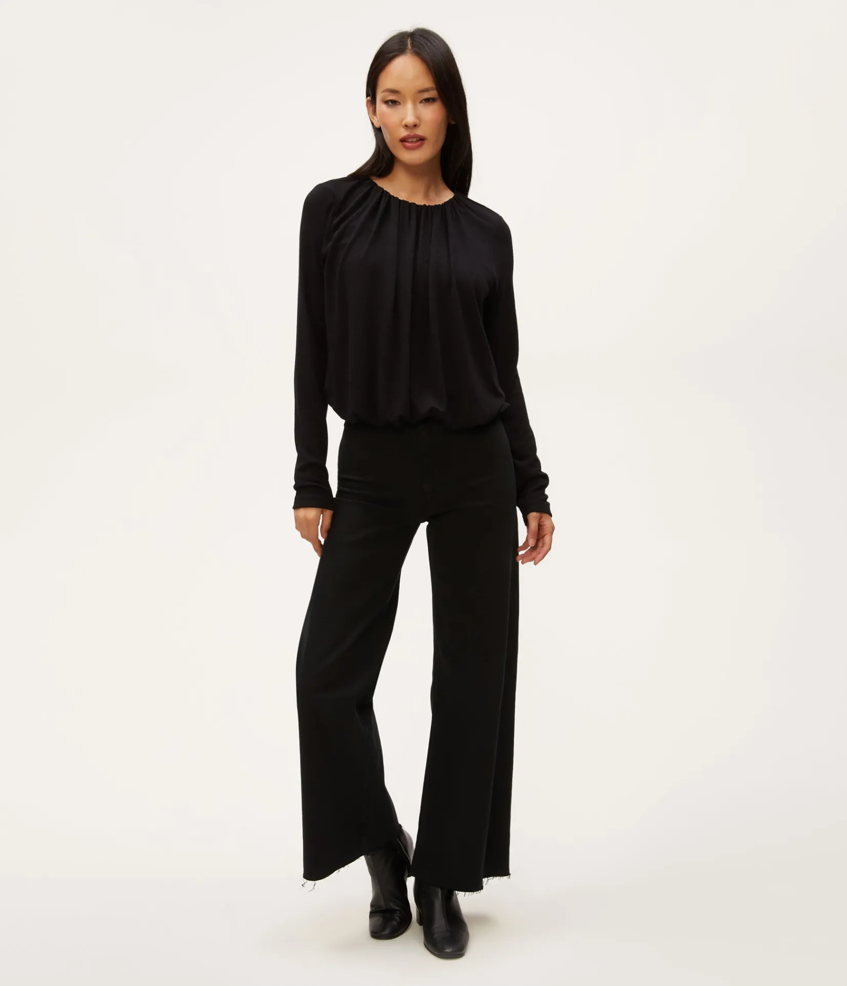 sona_bubble_top_5.webp Michael Stars Sona Bubble Top- Tops, Blouses & Shirts | T-Shirts
