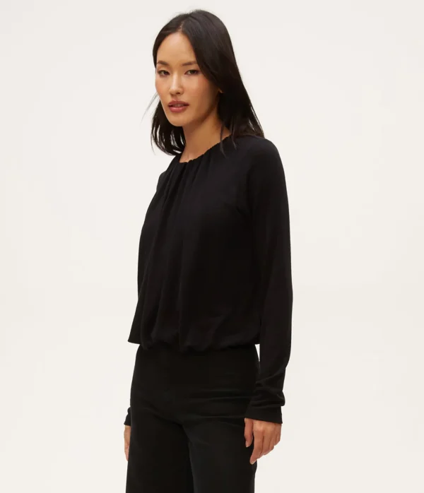 Michael Stars Sona Bubble Top- Tops, Blouses & Shirts | T-Shirts