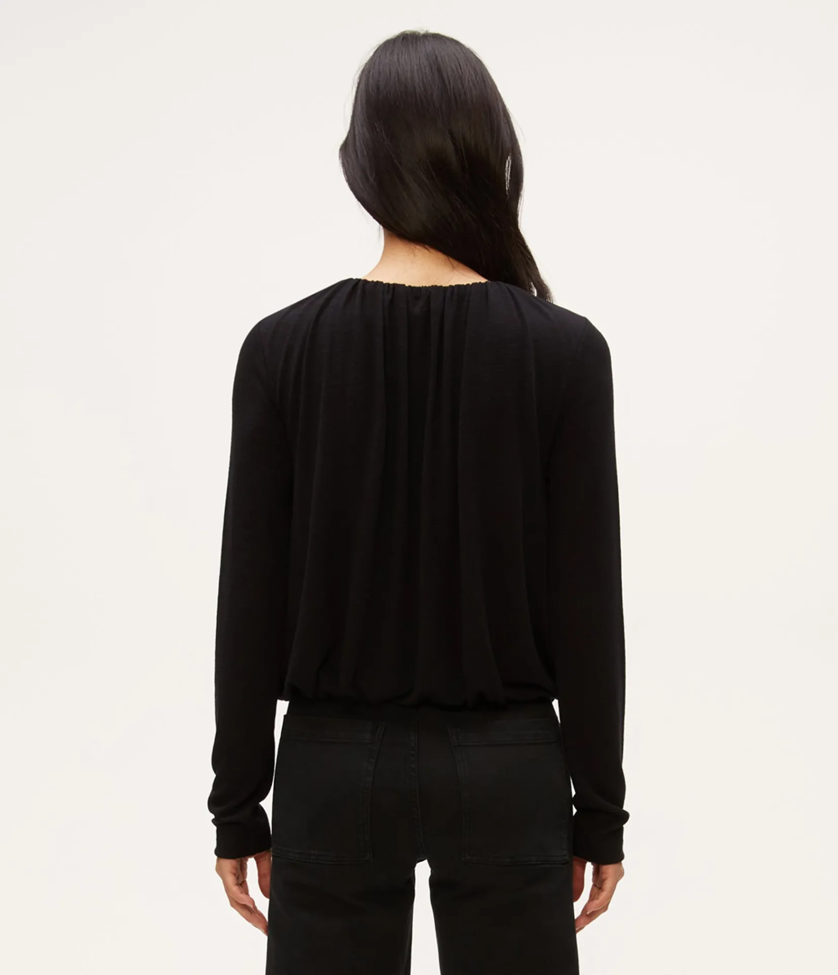 sona_bubble_top_7.webp Michael Stars Sona Bubble Top- Tops, Blouses & Shirts | T-Shirts