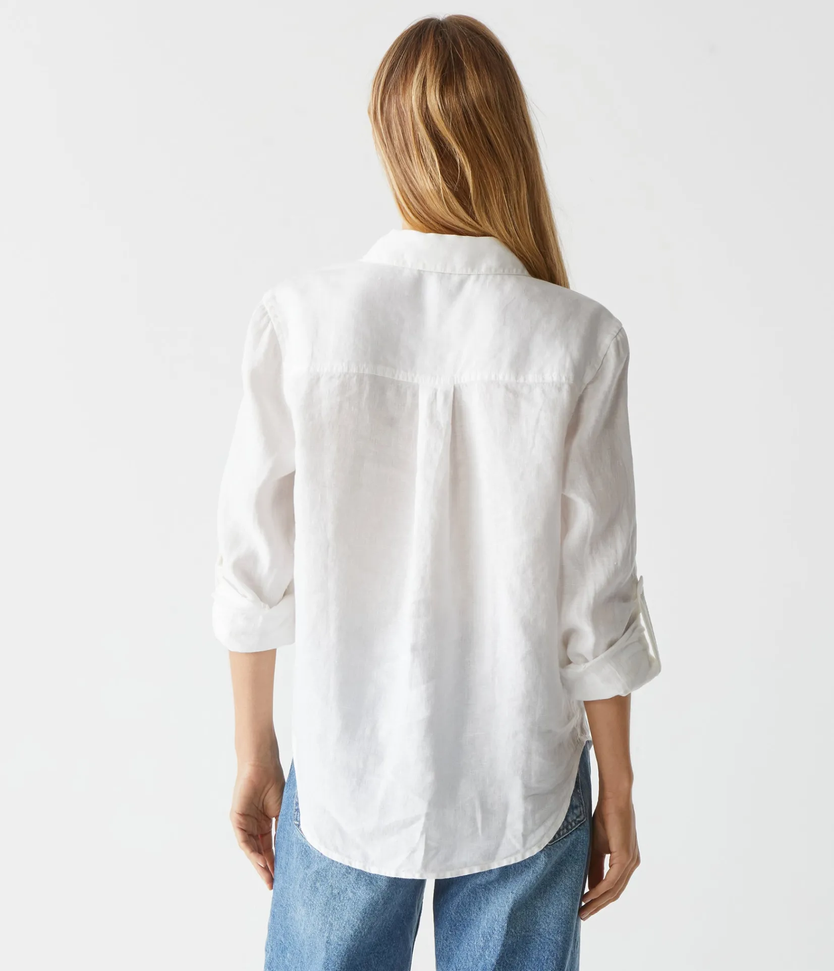 spencer_linen_button_down_top_15.webp Michael Stars Spencer Linen Button Down Top- Tops, Blouses & Shirts