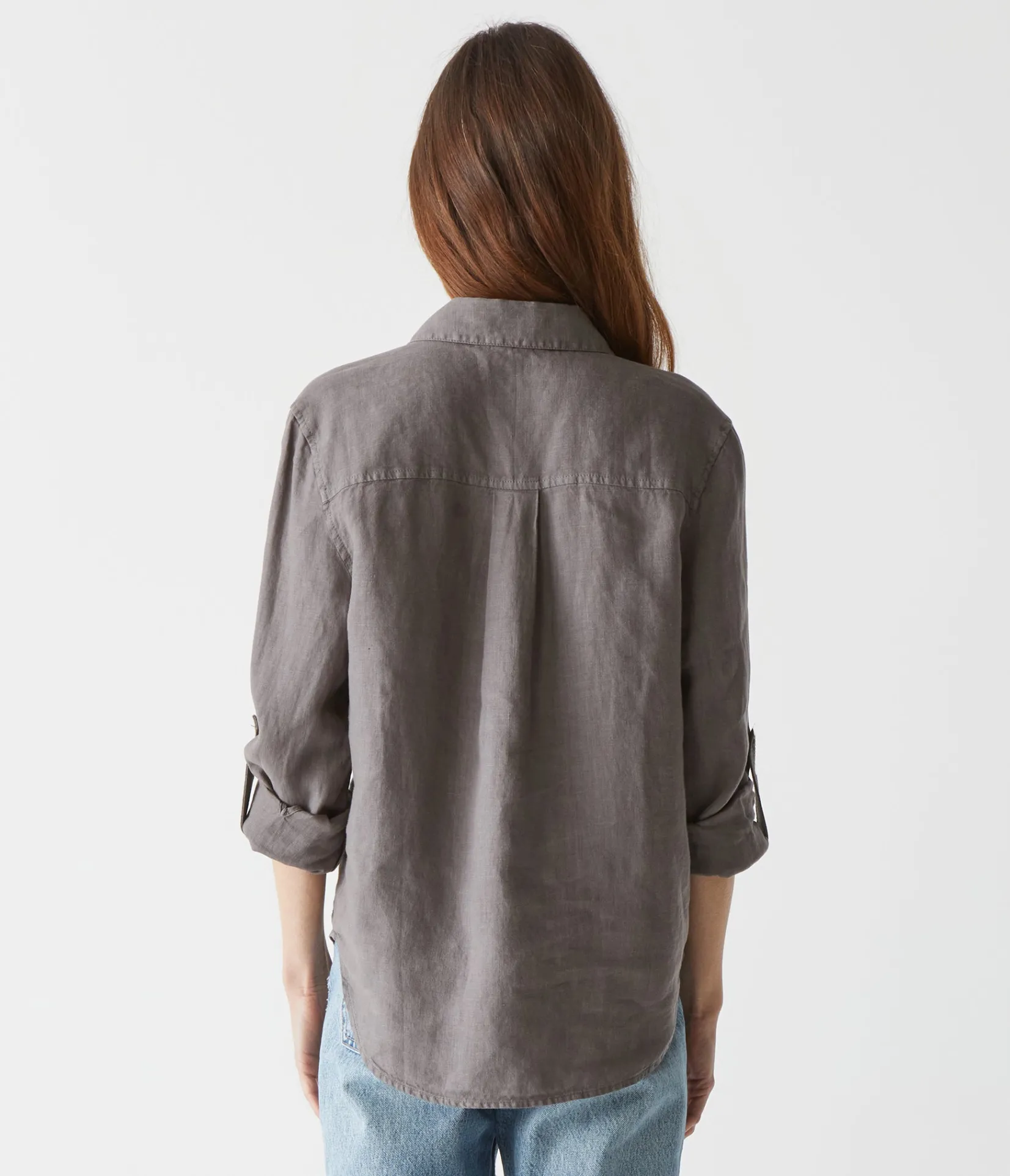 spencer_linen_button_down_top_7.webp Michael Stars Spencer Linen Button Down Top- Tops, Blouses & Shirts