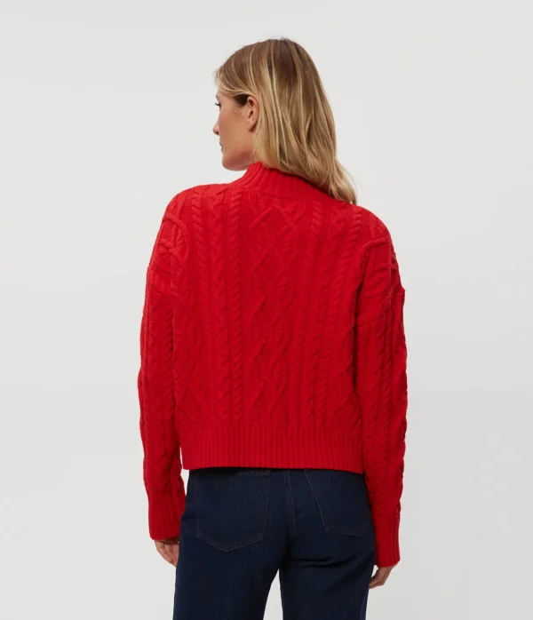 Michael Stars Suki Cable Knit Sweater- Sweaters & Cardigans